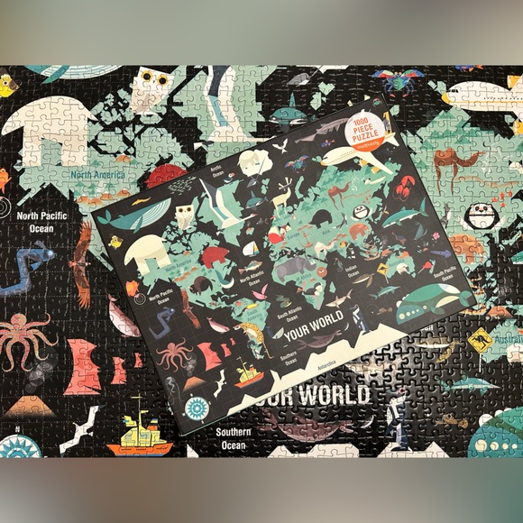 Mudpuppy “Your World” 1000 piece puzzle - Picture 2 of 8
